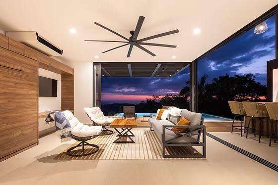 Home No. 13 at Nosara Estates landscaping and exterior